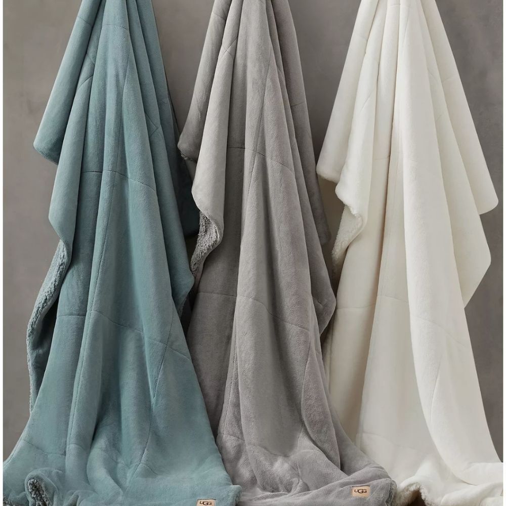 Ugg Basia Throw Blanket- Succulent - Picture 6 of 9